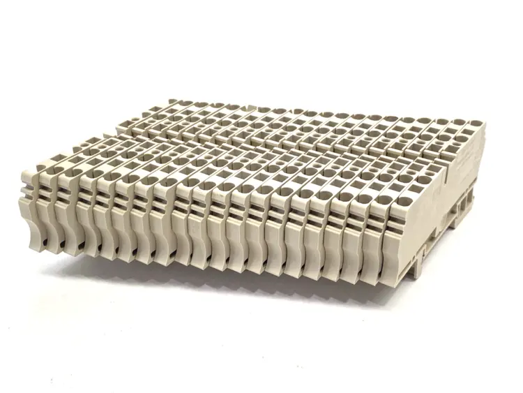 Used Weidmuller Feed-Through Terminal Block 1608570000 LOT OF 20 Terminal Blocks Michigan US | Maverick Industrial Sales #1394949