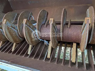 USED FAIRFIELD ENGINEERING GLASS CRUSHING SYSTEM