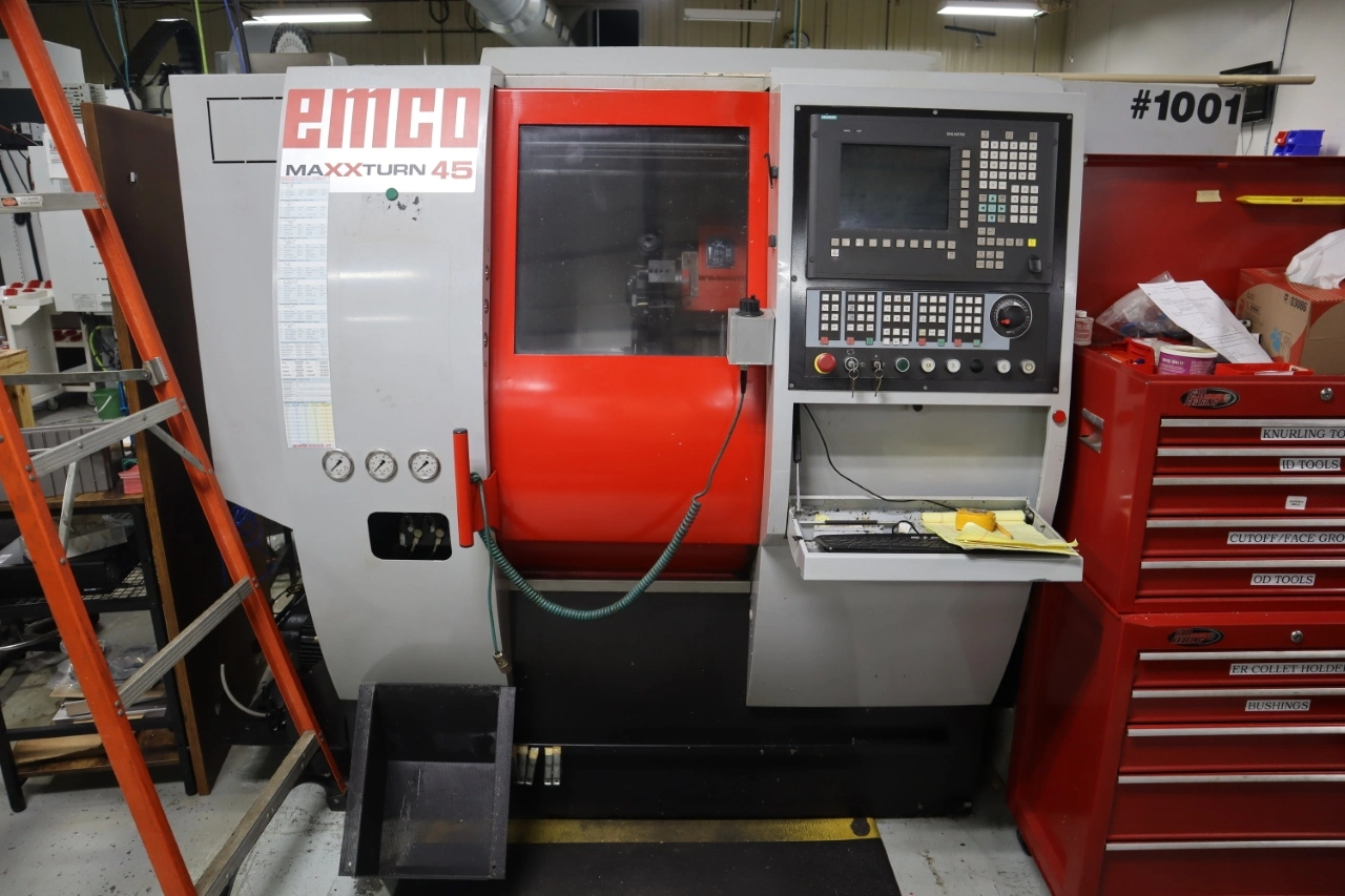 Used EMCO MAXXTURN 45 5-Axis or More CNC Lathes Minnesota US | Machinesused.com #1743690