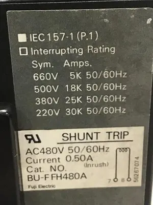 USED FUJI ELECTRIC BU-ESB3060