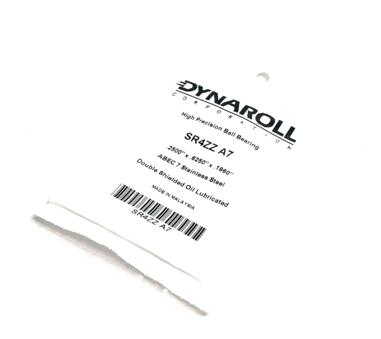 New | in-Stock DYNAROLL MINIATURE PRECISION BALL BEARING, DOUBLE SHIELDED, OIL LUB. Bearings Michigan US | Maverick Industrial Sales #1093083