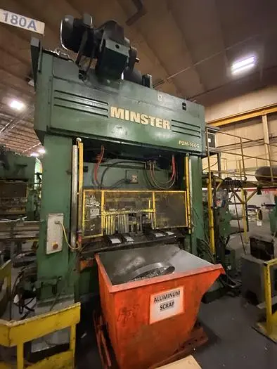 Used 2003 MINSTER P2H-160G Straight Side Presses Michigan US | Midwest Press and Automation #562158