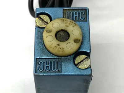 USED MAC VALVES SOLENOID COIL 25-150PSI 8.5W 24VDC
