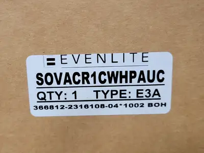 NEW EVENLITE SOVACR1CWHPAUC