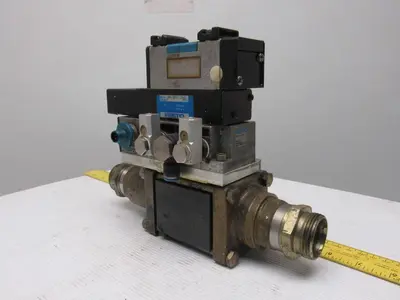 Coax /Festo VMK 15 NC Pneumatic Actuated Stack Valve Assembly 24V