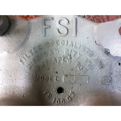 Used 2" FSI Filter Specialists Inc Stainless Steel Bag Filter