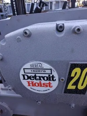 DETROIT 20 TON Hoists (All Types) | Rock Solid Tools (8)