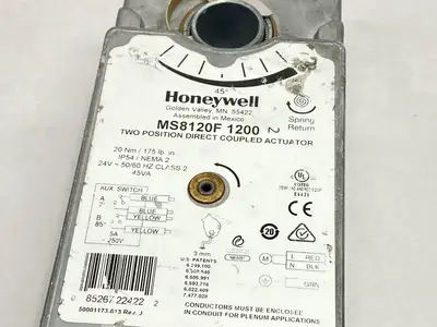 USED HONEYWELL TWO POSITION DIRECT COUPLED ACTUATOR 20NM 24V