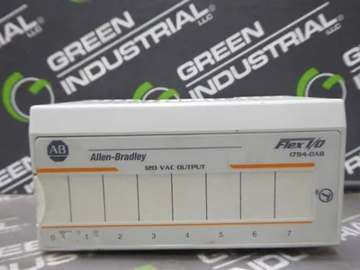 Allen Bradley 1794-0A8/A Flex I/O 120 VAC Output Rev. B01 96222871 Used