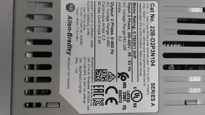 Used ALLEN-BRADLEY ALLEN-BRADLEY POWERFLEX 40 22B-D2P3N104 Variable Speed Drives | ND Industrial Surplus #1212253