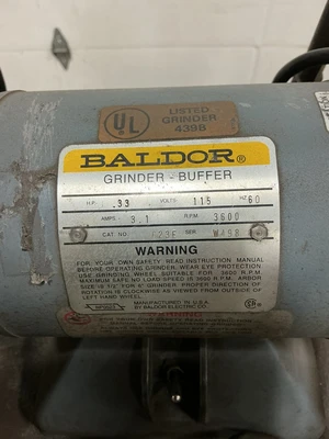 Used Baldor 623E Pedestal Type Grinders (Double End) Ohio US | Equipment Recovery Corp. #1331772