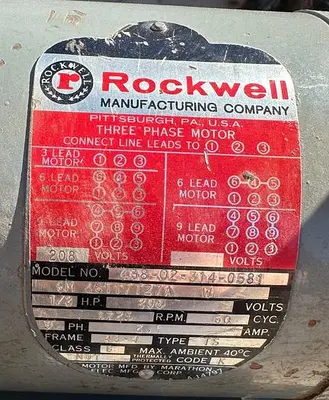 USED ROCKWELL & TORIT #23-200 & #64