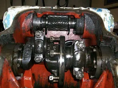 USED GASO 1849 DUPLEX MUD PUMP