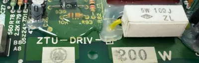 NEW MAZAK ZTU-DRIV-4 CNC LOGIC BOARD ZTU-DRIV-4-0.2KW