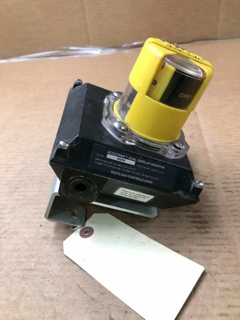 Westlock 2004N Accutrack Dual Display Monitor / Valve Positioner 125/250VAC/DC