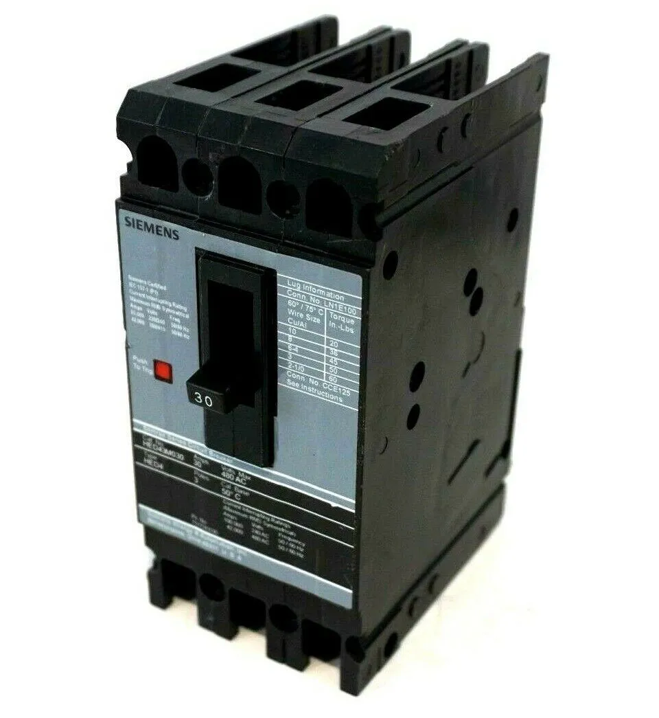 NEW SIEMENS HED43M030 CIRCUIT BREAKER