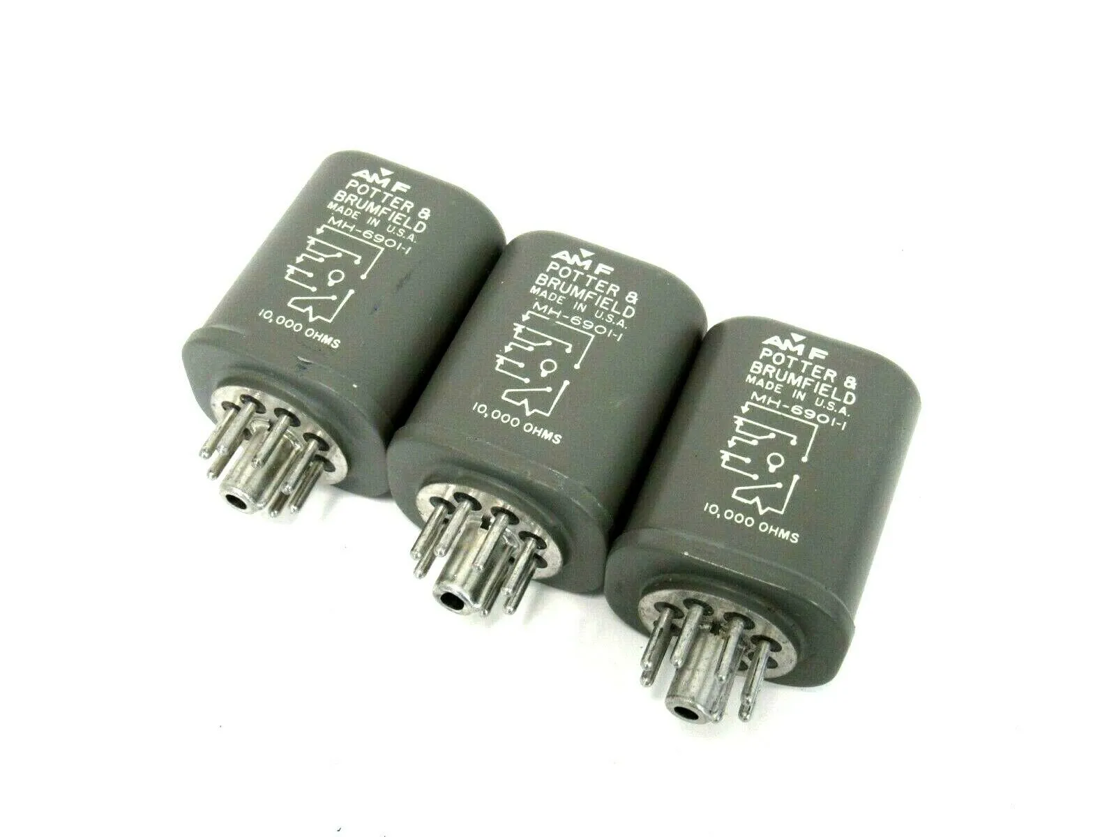 NEW LOT OF 3 POTTER & BRUMFIELD MH-690I-I RELAY MH690II