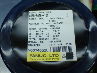 USED FANUC A06B6076H101