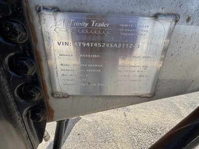 Used 2025 TRINITY TRAILER MILK TANKER TRAILER Tanker Trailers Michigan US | Miedema Asset Management Group #1709510