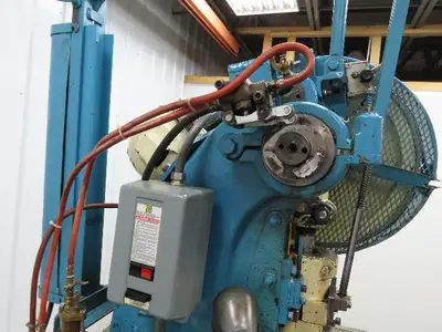 L&J No 2 Mechanical OBI Punch Press 18 Ton 2" Stroke 6" Throat 1.5Hp 3Ph