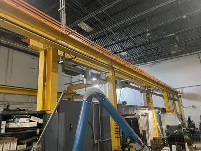 Used OMH (2) 5 TON BRIDGE CRANES WITH RAILS AND SUPPORTS. Bridge & Overhead Cranes Wisconsin US | Miedema Asset Management Group #1390016