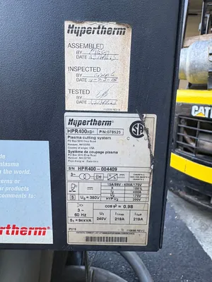 2015 HYPERTHERM HRP400XD Lasers, Flame, Plasma, Waterjet | Global Machine Brokers, LLC (6)