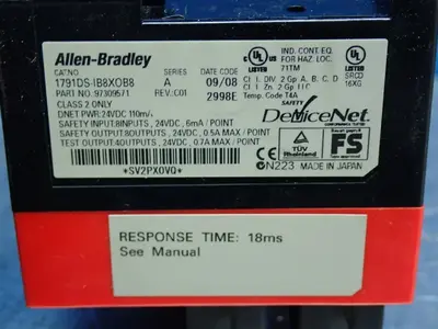 Used ALLEN BRADLEY 1791DSIB8XOB8 Input / Output Modules | HGR 24 #747729
