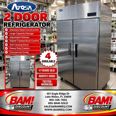 Used ATOSA MBF8005GR Refrigerators Florida US | BAM Discount Restaurant Equipment #1494060