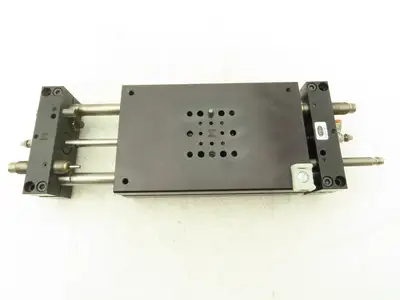 De-Sta-Co DLB-12M-L-C-50 Pneumatic Linear Base Slide/Guide Cylinder 50mm Slide