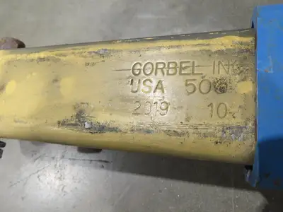 Gorbel 1/4 Ton 500Lb Free Standing 4-Post Bridge Crane 15'Span 18' 6"Runway