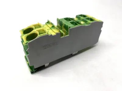 USED WAGO TOPJOBS GROUND TERMINAL BLOCK LOT OF 2