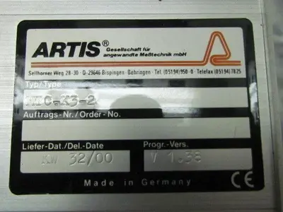 Artis MTC-K3-2 Monitoring Module