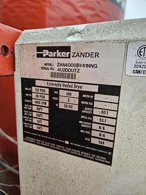 USED 2017 PARKER-ZANDER ZHA 4000BY41NNG