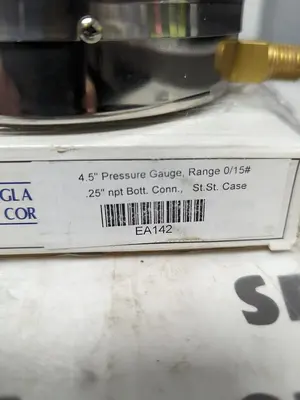 New | in-Stock WEKSLER EA142 Universal Pressure Meters Ohio US | Surplus Asset Holdings #1240842