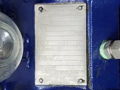 New | in-Stock GOULDS 3196ST Parts (Hydraulics and Pneumatics) British Columbia CA | Lenmark #257205