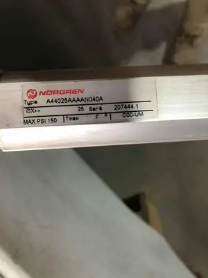 IMI Norgren A44025 Rodless Cylinder 150PSI 25mm Bore 40mm Stroke