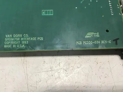 USED VAN DORN PC330-034