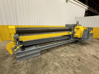 10' X 1/4" BERTSCH PLATE BENDING ROLL: YOBRO #23745