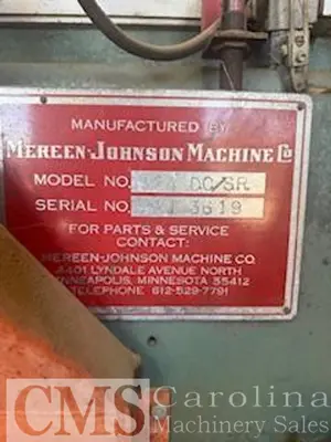 USED 1986 MEREEN JOHNSON 524 DC/SR GANG RIP SAW