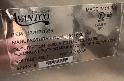 USED VANTCO 80