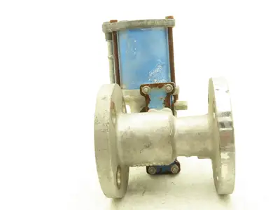 Jamesbury 1-1/2" 530S 31 3600TT 316SS Ball Valve & Pneumatic Actuator ST50E