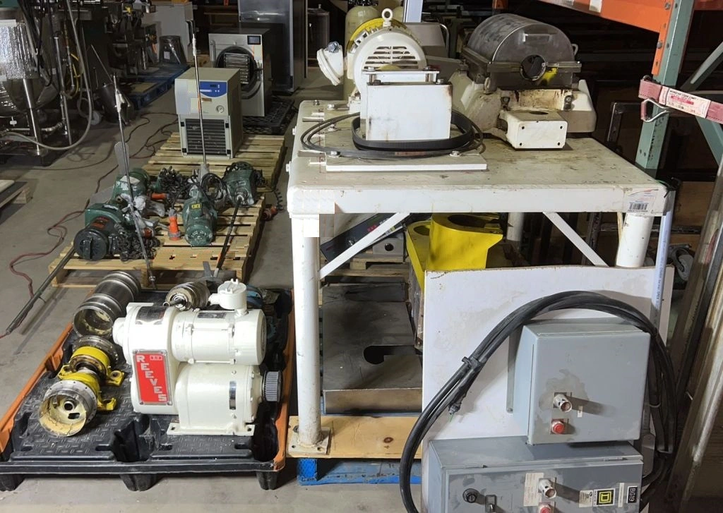 Sharples P660 decanter centrifuge, 316SS.
