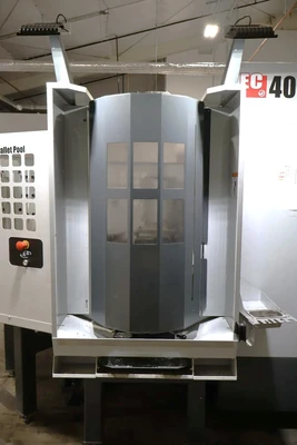Used 2023 HAAS EC-400PP WITH 6 PALLET CHANGER Horizontal Machining Centers Washington US | Legacy CNC Machinery, LLC #1503559