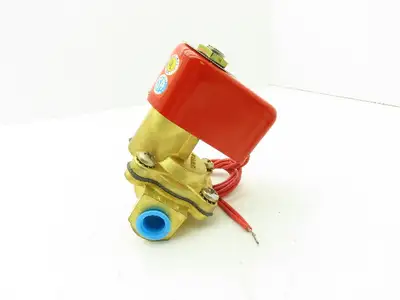 Skinner Lancer 2LH2LBG3152 Brass Solenoid Valve 2-Way NC 120V 150 PSI 3/8" NPT