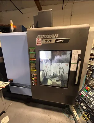 2021 DOOSAN DVF 5000 Vertical Machining Centers (5-Axis or More) | Midstate Machinery (1)
