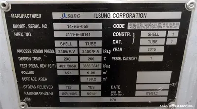 USED ILSUNG CORPORATION AEU