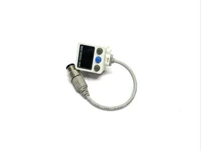New | in-Stock SMC High Precision Digital Pressure Switch 2-Color, M12 Conn. Pressure Switches Michigan US | Maverick Industrial Sales #1453133