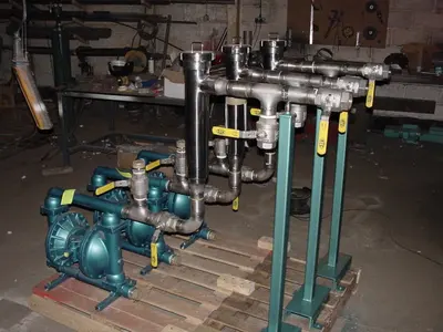 Air Operated S/S Diaphragm Pumps