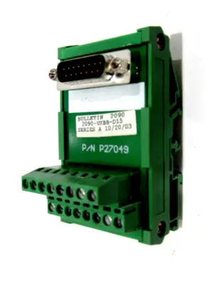 ALLEN BRADLEY 2090-UXBB-D15 BREAKOUT BOARD SER. A 2090UXBBD15 NEW, SURPLUS