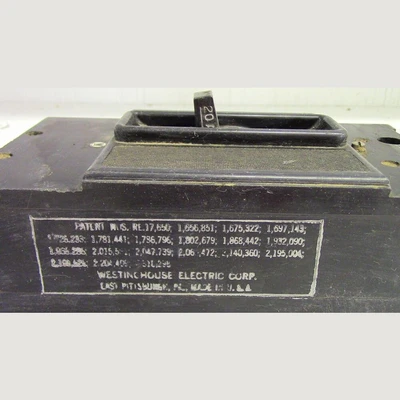 Westinghouse 3 Pole 20 Amp Breaker